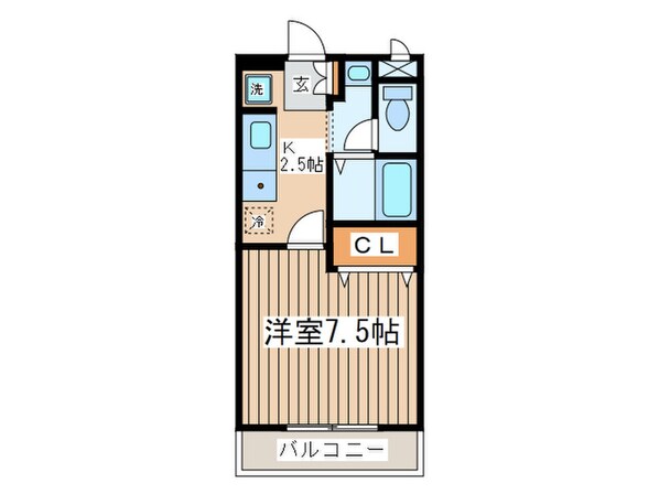 サンハイム湘南の物件間取画像